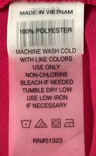 Load image into Gallery viewer, Chaus New York Womens Pink Fuchsia Long Sleeve V-Neck Blouse Top Size M
