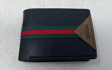 Load image into Gallery viewer, Leather Design Mens Brown ID Window Inner Pocket Card Holder Bi-Fold Wallet
