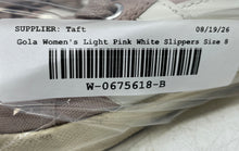 Load image into Gallery viewer, Gola Womens Coaster Mule II CLB381 Light Pink White Sneaker Shoes Size 8
