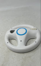 Load image into Gallery viewer, Nintendo Wii RVL-024 White Gaming Racing Steering Wheel For Remote Controller
