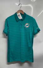 Load image into Gallery viewer, Nike Womens Green Collared Miami Dolphins Football-NFL Polo Shirt Size S W/ Tag
