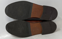 Load image into Gallery viewer, Diego Bellini Mens Brown Leather Tassel Round Toe Slip-On Loafer Shoes Size 42
