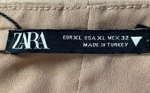 Load image into Gallery viewer, Zara Womens Brown Sleeveless Cut-Out Maxi Dress Size XL With Tag
