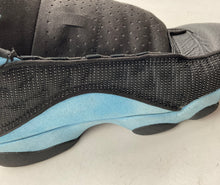 Load image into Gallery viewer, Authentic Nike Mens Air Jordan 13 Retro Black Light Blue Sneaker Shoes Sz 9 Worn
