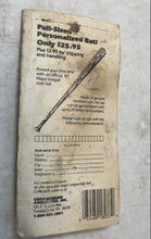 Load image into Gallery viewer, Coopersburg Sports 1996 Florida Marlins Wooden Mini Baseball Bat Keychain
