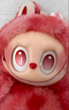 Load image into Gallery viewer, Pop Mart The Monsters Red Labubu Replica Plush Toy Stuffed Animal
