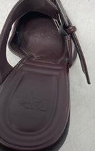 Load image into Gallery viewer, Zara Womens Brown Pointed Toe Slip-On Wedge Mules Sandals Size 38

