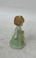 Load image into Gallery viewer, Enesco Growing Up Birthday Girls Brunette Age 3 Porcelain Doll Figurine Small
