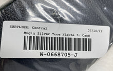 Load image into Gallery viewer, Mugig Silver-Tone Closed Hole Disassembled Western Concert Flute In Case
