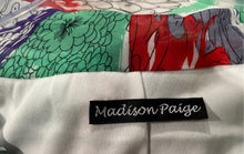 Load image into Gallery viewer, Madison Paige Womens Multicolor Abstract Print Blouse Top Size Small
