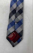 Load image into Gallery viewer, Penguin Mens Multicolor Gingham Plaid Silk Keeper Loop Adjustable Pointed Tie
