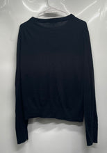 Load image into Gallery viewer, J. Crew Womens Black Cotton Long Sleeve Button Front Cardigan Sweater Size XL
