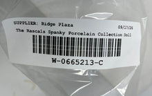 Load image into Gallery viewer, The Little Rascals Spanky Fine Porcelain Doll In Multicolor Outfit With Box
