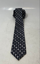 Load image into Gallery viewer, Pierre Cardin Mens Gray Argyle Pattern Adjustable Formal Designer Tie
