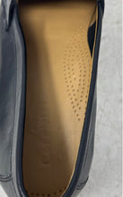 Load image into Gallery viewer, Cole Haan Mens Black Leather Moc Toe Slip-On Penny Loafer Shoes Size 11M
