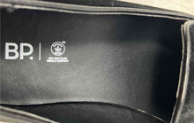 Load image into Gallery viewer, BP Mens Black Velvet Round Toe Slip-On Loafer Shoes Size 9.5M
