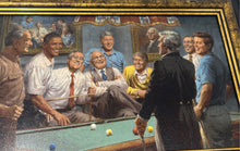 Load image into Gallery viewer, Presidents Of The United State Picture Square Framed Pool Table Art Print
