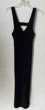 Load image into Gallery viewer, Zara Womens Black Sleeveless V-Neck Stretch Bodycon Dress Size Small
