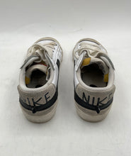 Load image into Gallery viewer, Nike Womens Blazer Low 77 DQ1470-101 White Leather Lace-Up Sneaker Shoes Size 7
