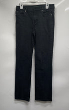 Load image into Gallery viewer, Lauren Ralph Lauren Womens Black Dark Wash Denim Straight Leg Jeans Size 8

