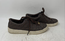 Load image into Gallery viewer, Michael Kors Womens Brown Signature Print Lace-Up Sneakers Shoes Size 7
