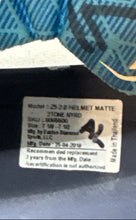 Load image into Gallery viewer, Easton Kids Z5 2.0 Matte Two Tone Hydro Blue Batting Baseball Helmet Size 7-7.5
