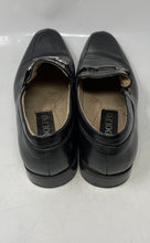 Load image into Gallery viewer, Adolfo Mens Black Regal Leather Slip-On Loafer Shoes Size 10
