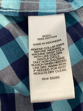 Load image into Gallery viewer, Express Mens Multicolor Collared Long Sleeve Dress Shirt Size Medium
