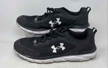 Load image into Gallery viewer, Under Armour Mens Charged Assert 9 Black White Lace-Up Sneaker Shoes Size 15

