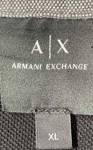 Load image into Gallery viewer, Armani Exchange Mens Gray Collared Short Sleeve Golf Polo Shirt Size XL
