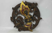 Load image into Gallery viewer, Decorative Thai Resin Figure Represents A Deity Or Protective Angel Plaque
