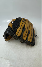 Load image into Gallery viewer, Wilson Unisex Black Tan Leather Left Hand Throw Baseball Glove Size 12.5 Inch

