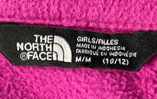 Load image into Gallery viewer, The North Face Girls Pink DryVent Long Sleeve Hooded Full-Zip Rain Jacket Size M
