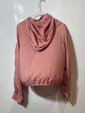 Load image into Gallery viewer, Guess Womens Pink Long Sleeve Full-Zip Hooded Windbreaker Jacket Size M
