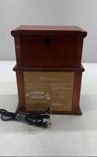 Load image into Gallery viewer, Antique Divine 268 (N) Brown Roman Numerals Round Analog Dial Radio Mantel Clock
