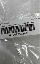 Load image into Gallery viewer, Kenneth Cole New York Black Transparent Sleeve Zip-Around Compact Disk Case

