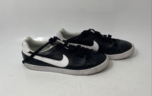 Load image into Gallery viewer, Nike Mens Court Tour Black White Leather Round Toe Lace-Up Sneaker Shoes Size 8
