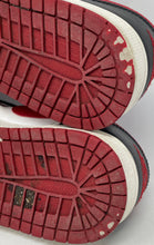 Load image into Gallery viewer, Authentic Nike Mens Air Jordan 1 Low White Red Sneaker Shoes Size 8.5 Worn
