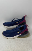 Load image into Gallery viewer, Nike Womens Air Max 270 AH6789-402 Blue Low Top Lace-Up Sneaker Shoes Size 9
