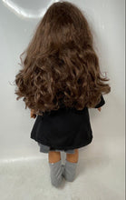 Load image into Gallery viewer, Harry Potter Hufflepuff School Uniform Brown Hair And Eyes 18 Inch Doll
