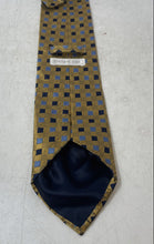Load image into Gallery viewer, ST Michael Mens Multicolor Geometric Print Italian Silk Adjustable Designer Tie
