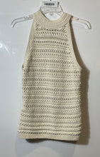Load image into Gallery viewer, Banana Republic Womens Beige Sleeveless High Neck Pullover Tank Top Size Large
