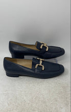 Load image into Gallery viewer, Vaneli Womens Simply Blue Leather Slip-On Loafer Shoes Size 9N
