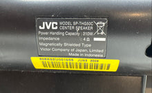 Load image into Gallery viewer, Lot Of 3 Pcs JVC SP-THG50C Black Multi System Center Speaker Not Tested
