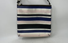 Load image into Gallery viewer, Kate Spade New York Womens Multicolor Striped Adjustable Strap Crossbody Bag
