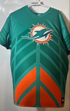 Load image into Gallery viewer, NFL Flag Mens Multicolor Printed Miami Dolphins Football Jersey Size XL
