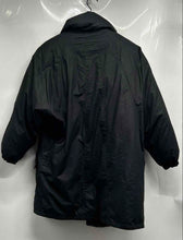 Load image into Gallery viewer, Down Crest Womens Black Long Sleeve Regular Fit Winter Utility Coat Size G/L
