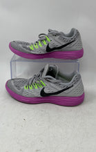 Load image into Gallery viewer, Nike Womens Lunartempo 705462-003 Gray Pink Low Top Lace-Up Sneaker Shoes Size 6

