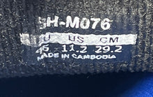 Load image into Gallery viewer, Shimano Mens M076 SPD Black Adjustable Hook &amp; Loop Cycling Shoes Size 11.2
