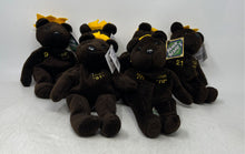 Load image into Gallery viewer, Set Of 6 Pcs Salvino's Bamm Beano's Collectible Bear Plush Toys With Tags
